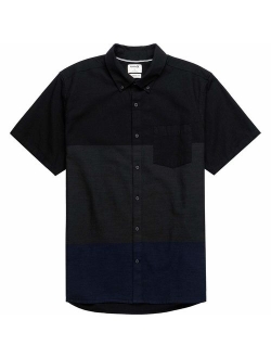 Mens Engineered One and Only Woven Short Sleeve Top