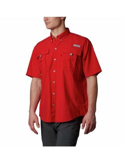 Men's Bahama Ii Short Sleeve Shirt, Red Spark, Large