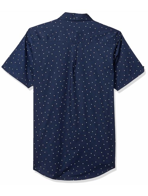 Ben Sherman Men's Ss Mini Box Print Shirt