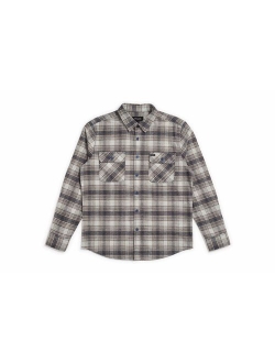 Brixton Men's Bowery Standard Fit Long Sleeve Flannel Shirt