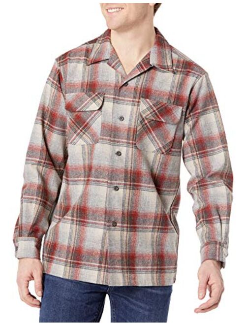 Pendleton Men's Tall Size Big and Tall Long Sleeve Board Shirt