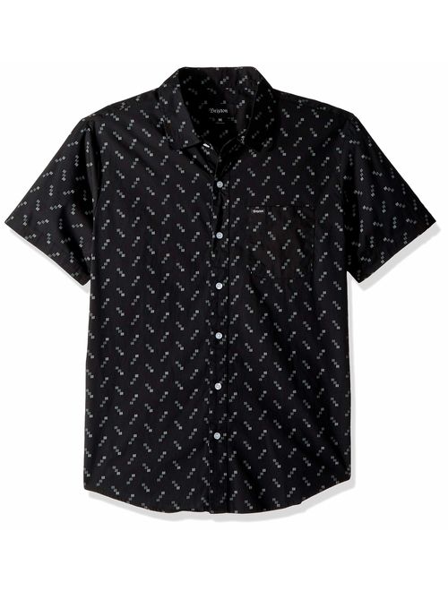 Brixton Men's Charter Print S/S WVN