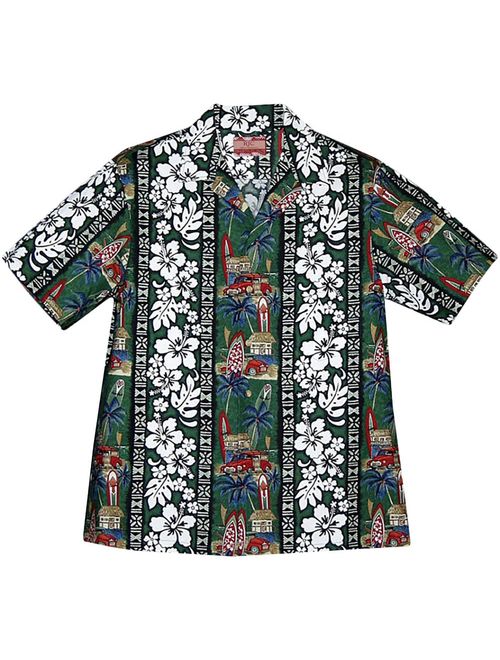 RJC Men's Surfing Woodies Hawaiian Shirt