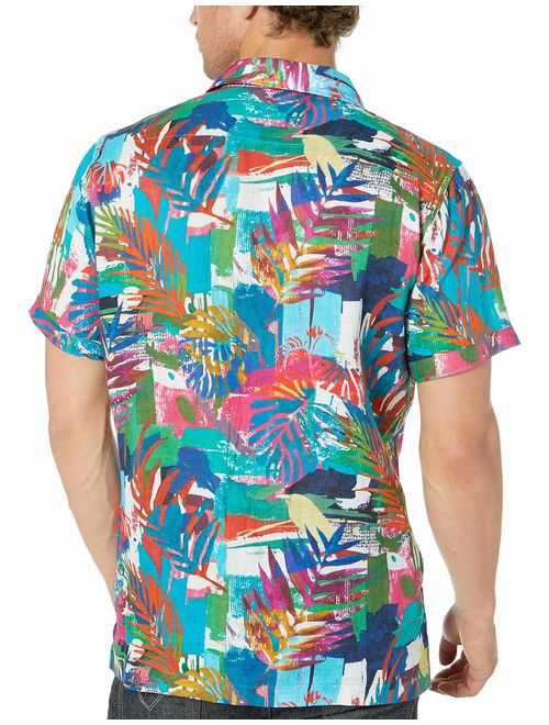 Robert Graham Men's Himalayas Short Sleeve Classic Fit Shirt