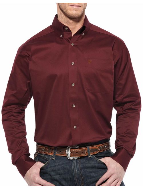 ARIAT Men's Solid Twill Shirt