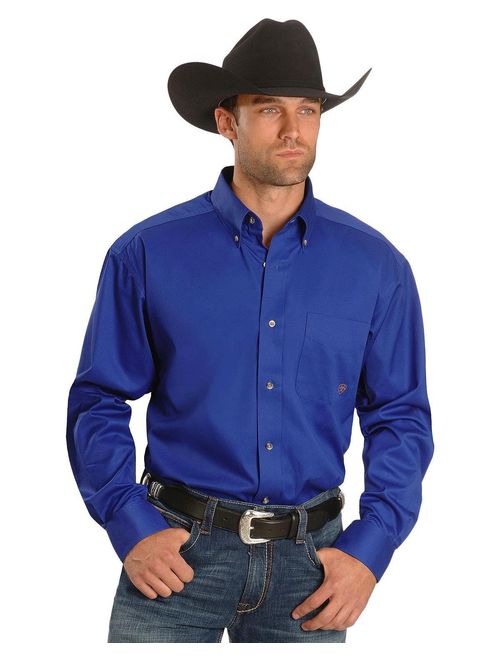 ARIAT Men's Solid Twill Shirt