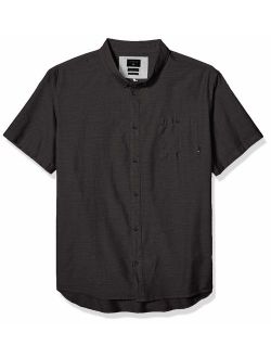 Men's Ss Waterfalls Regular Woven Top