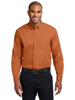 Men's Long Sleeve Wrinkle Resistant Easy Care Shirts in Regular, Big and Tall