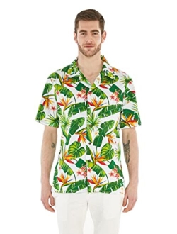 Hawaii Hangover Men's Hawaiian Shirt Aloha Shirt Bird of Paradise