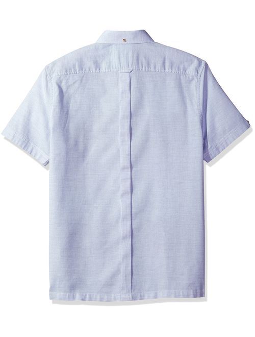 Ben Sherman Men's Short Sleeve Front Panel Check