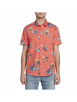 Men's Verano Stone Button Up Short Sleeve Shirt