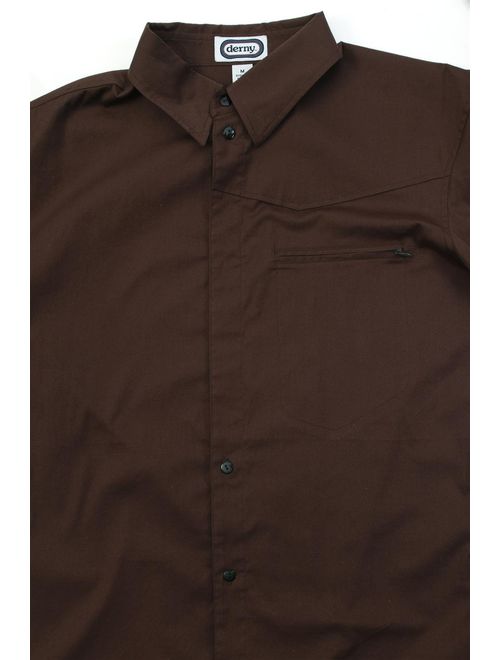 Derny Urban Cyclewear City Cycling Shirt, Brown