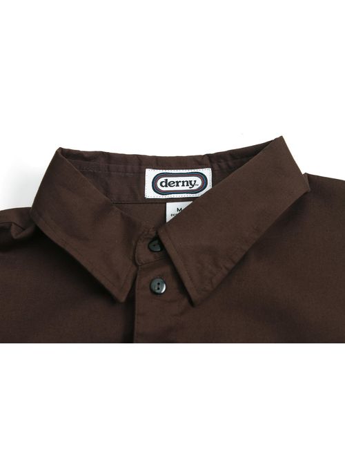 Derny Urban Cyclewear City Cycling Shirt, Brown