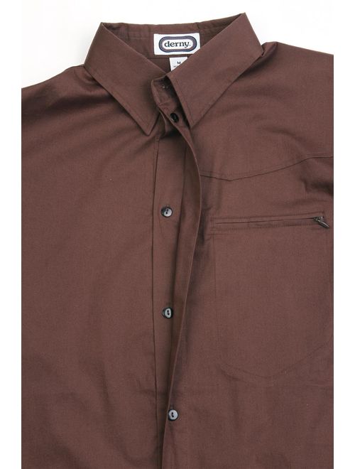 Derny Urban Cyclewear City Cycling Shirt, Brown