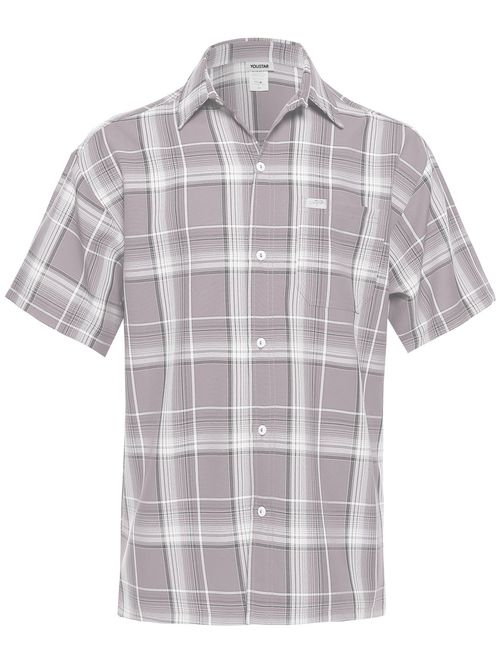 Youstar Men's Western Casual Button Down Shirt