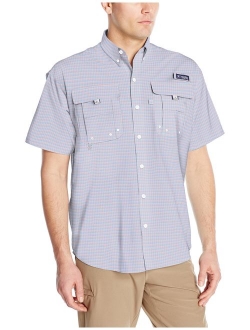 Men's PFG Super Bahama Short Sleeve Shirt, Breathable, UV Protection