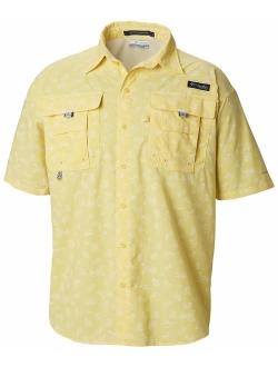 Men's PFG Super Bahama Short Sleeve Shirt, Breathable, UV Protection