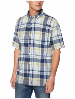 Men's PFG Super Bahama Short Sleeve Shirt, Breathable, UV Protection