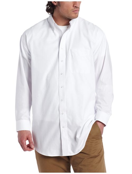 Cutter & Buck Men's Big and Tall Long Sleeve Epic Easy Care Nailshead Shirt