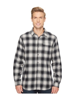 Men's Boulder Ridge Long Sleeve Flannel Shirt, Comfortable Stretch Cotton