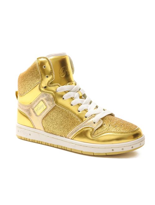 Pastry Glam Pie Glitter High-Top Sneaker & Dance Shoe for Adults