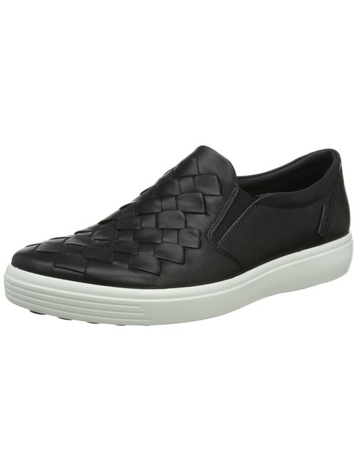 ECCO Men's Soft 7 Woven Slip On Fashion Sneaker