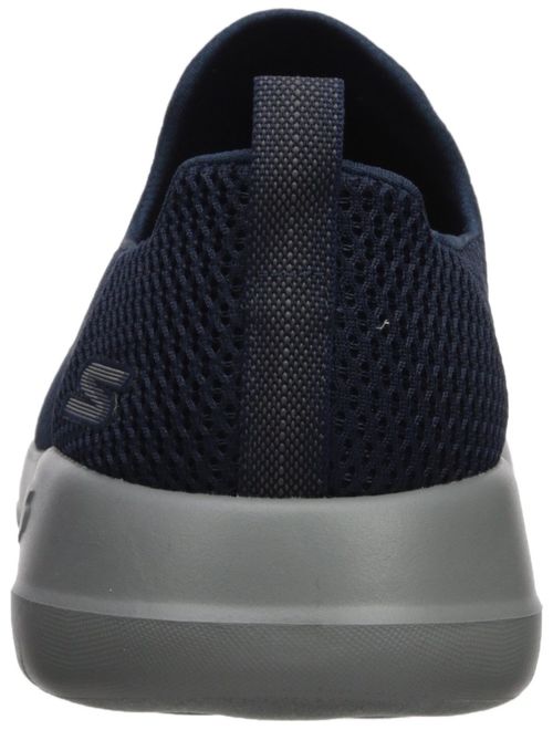 Skechers mens Go Walk Max-athletic Air Mesh Slip on Walking Shoe,Navy/Gray,13 EEE US