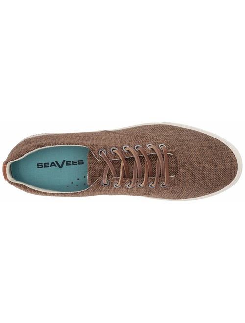 SeaVees Men's Hermosa Plimsoll Raffia Sneaker