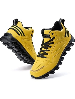 JOOMRA Men's Stylish Sneakers High Top Athletic Inspired Shoes