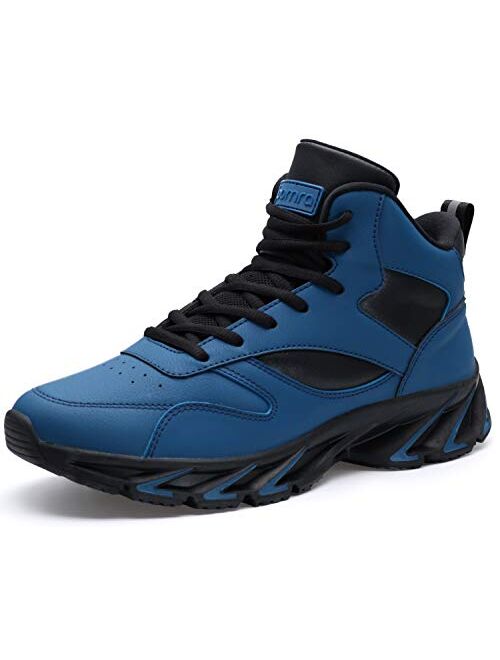 Buy JOOMRA Men's Stylish Sneakers High Top Athletic Inspired Shoes ...