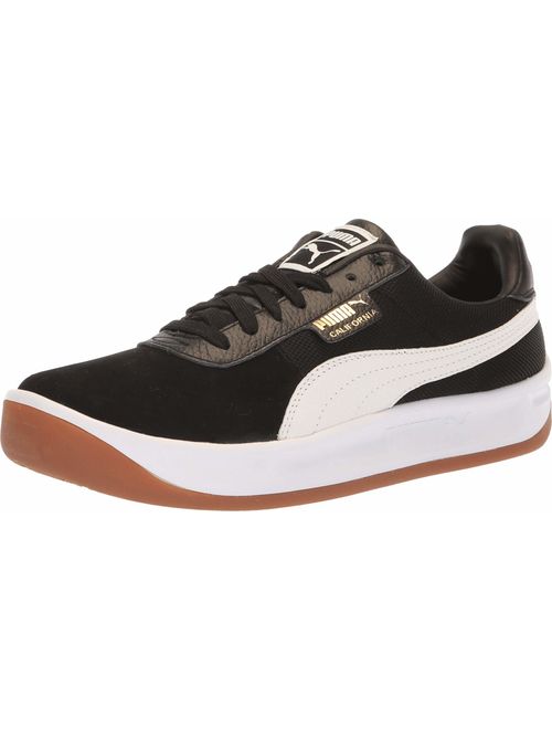 Puma Leather Lace Up California Colorful Sneaker