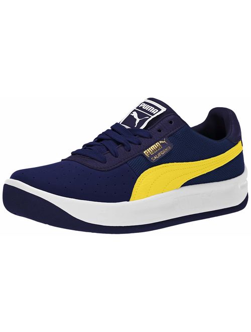 Puma Leather Lace Up California Colorful Sneaker