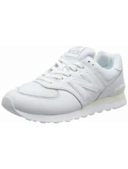 Men's 574v2 Sneaker, White/White, 4 2E US