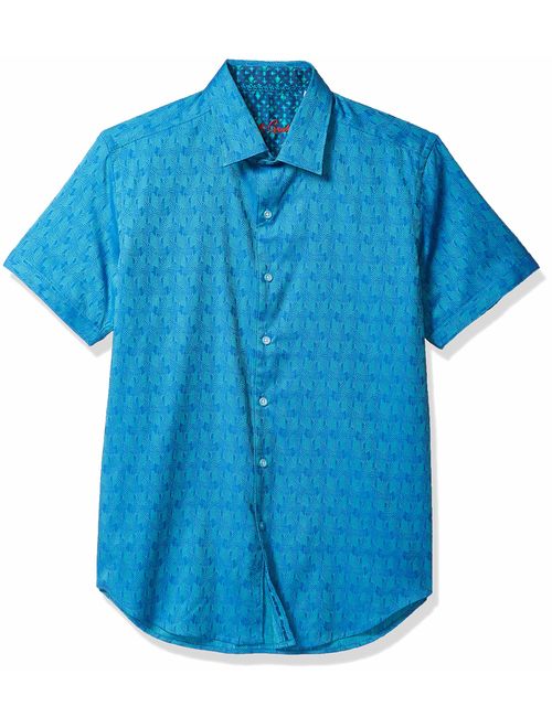 Robert Graham Men's Atlas S/S Woven Shirt