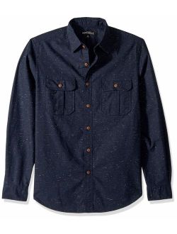 J.Crew Mercantile Men's Long-Sleeve Tweed Workshirt