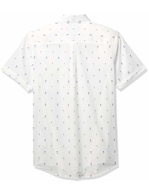 Ben Sherman Men's Ss Ice Lolly Geo Shirt