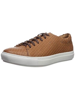 Brothers United Men's Leather Luxury Lace Up Sneaker