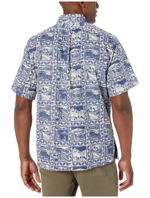 Reyn Spooner Men's Summer Commemorative Spooner Kloth Classic Fit Shirt