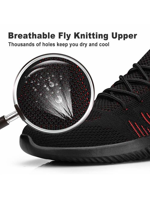 FeethitSlip On Sneakers Men Breathable Lightweight ComfortableFashion Non Slip Shoes for Men