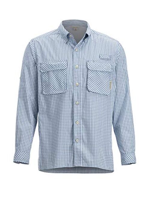 ExOfficio Men's Air Strip Check Plaid Long Sleeve