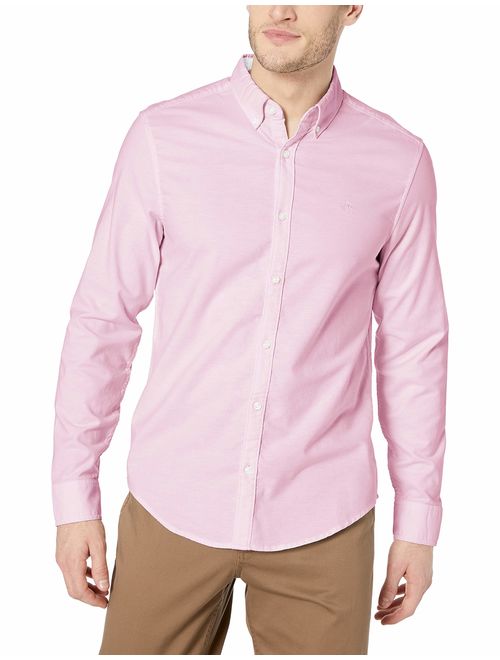 Original Penguin Men's Long Sleeve Core Oxford Button Down Shirt with Stretch