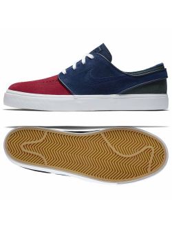 Zoom Stefan Janoski Mens Fashion-Sneakers 333824-641_10.5 - RED Crush/Blue Void-White-Midnight Green