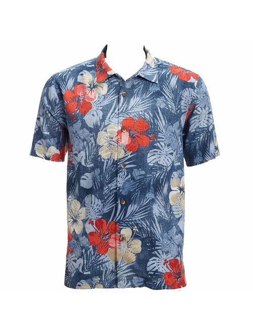 Tommy Bahama Island Zone Mahalo Mirage Silk Blend Camp Camp Shirt