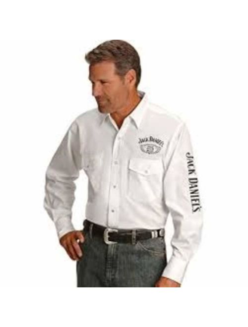 Jack Daniels Men's Daniel's Logo Rodeo Long Sleeve Western Shirt - 15225006Jd28