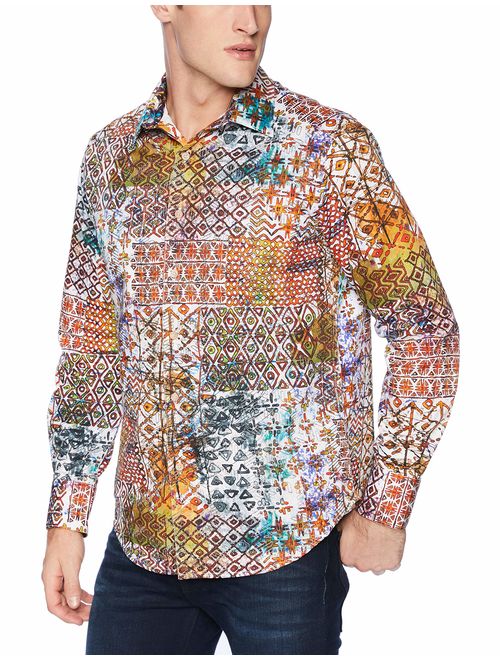 Robert Graham Men's Rhone River Long Sleeve Classic Fit Shirt