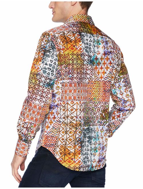 Robert Graham Men's Rhone River Long Sleeve Classic Fit Shirt