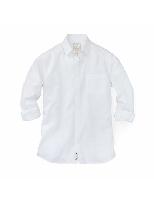 Hope & Henry Men's Linen Button Down Shirt