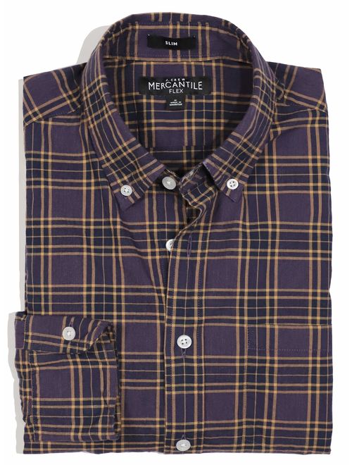 J.Crew Mercantile Men's Slim-fit Long-Sleeve Plaid Shirt