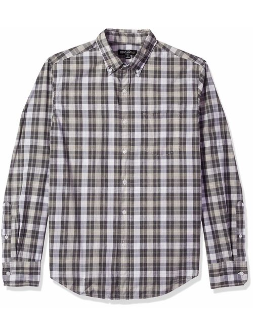 J.Crew Mercantile Men's Slim-fit Long-Sleeve Plaid Shirt