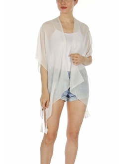 Kimonos for Women | Sheer Kimono Cardigan | Beach Cover Ups | Womens Kimono Robe